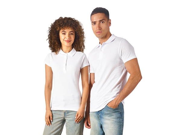 Рубашка поло "First 2.0" мужская, Размер XL, Цвет белый