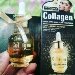 Сыворотка антивозрастная 100% коллаген Wokali Collagen ANTI-AGING SERUM 40ml