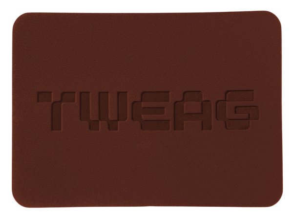 Патч «Прямоугольный», nubuk, Цвет коричневый