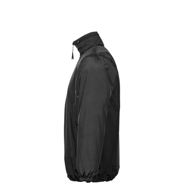 Ветровка светоотражающая Lattvind, черная, XXS–3XL