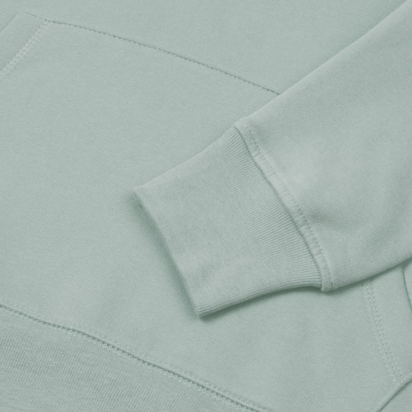 Толстовка с капюшоном унисекс Hoodie, серо-зеленая, XS–3XL