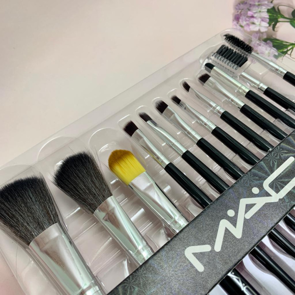 Набор кистей MAC Make Up Brush в блистере (12 шт)