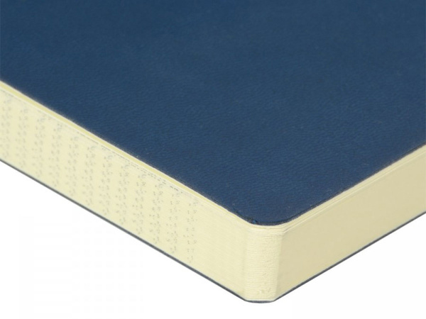 Ежедневник недатированный А5- «Megapolis Flex Quattro», Цвет синий