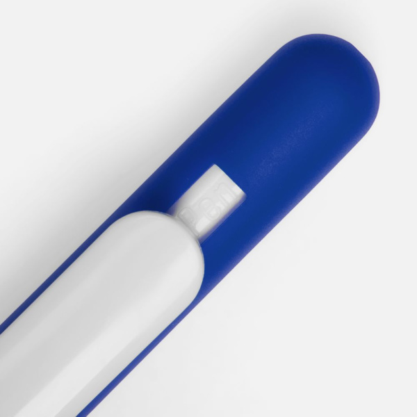 Ручка шариковая Swiper Soft Touch, синяя с белым, 14,3x1,0 см