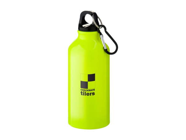 Бутылка «Oregon» с карабином, Цвет неоновый желтый