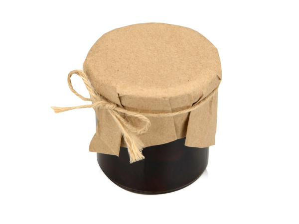 Варенье вишневое в подарочной обертке, Цвет бордовый