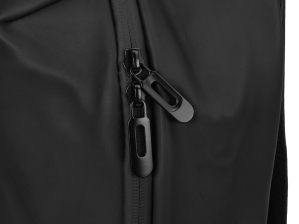 Рюкзак «Glam» для ноутбука 15" из мягкой экокожи, Цвет черный