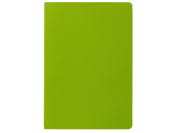Блокнот в гибкой обложке A5 «Wispy 2.0», Цвет зеленое яблоко
