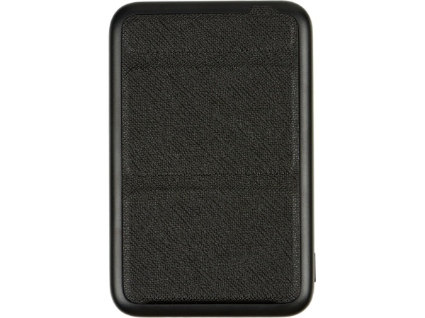 Магнитный внешний беспроводной аккумулятор «GenerIQ»,QC/PD, 10000 мАч, Цвет черный