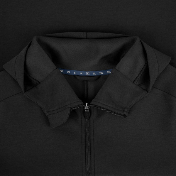 Куртка с капюшоном унисекс Begi, черная, S–XXL