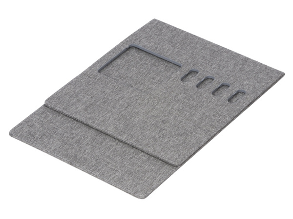 Коврик для мыши с подставкой «Formo», Цвет серый