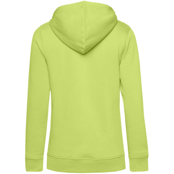 Толстовка с капюшоном женская BNC Inspire (Organic), зеленое яблоко, XS–XXL