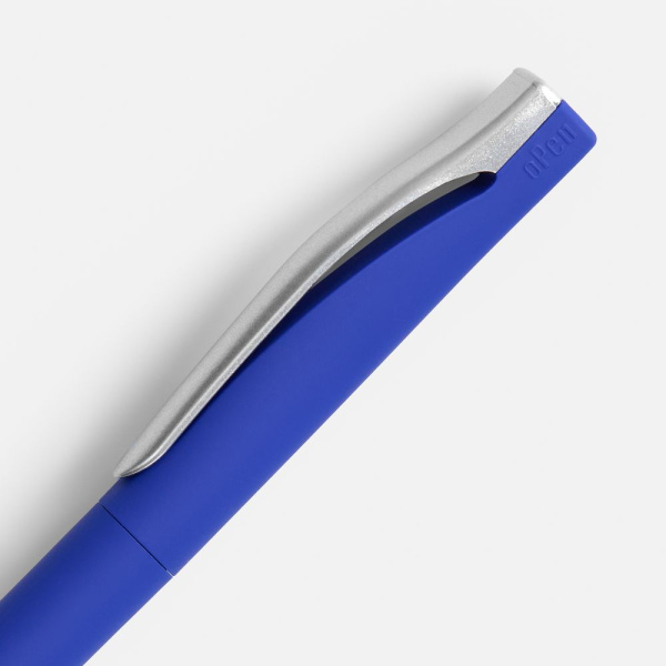 Ручка шариковая Pin Soft Touch, синяя, 14,5х1,0 см