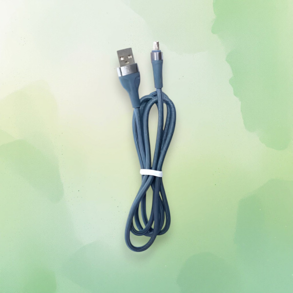 Кабель MRM MR81m USB Type-A - Micro, длина 1000мм, серебристый / Прочность и компактность для современных устройств