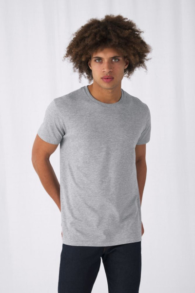 Футболка унисекс E150 Inspire (Organic), серый меланж, XS–5XL