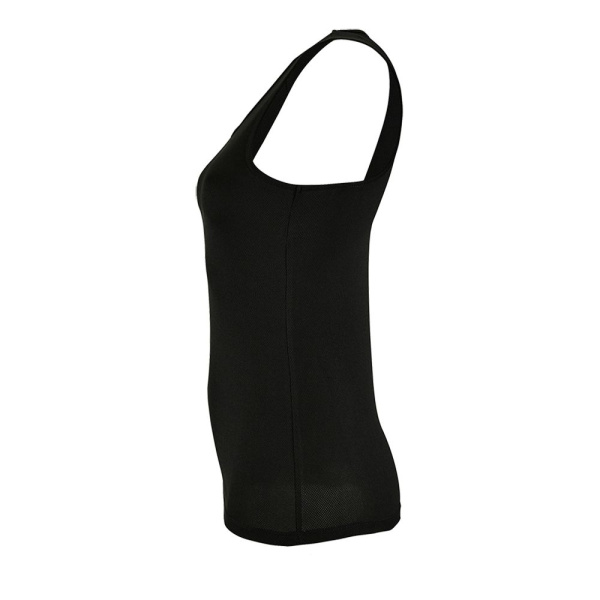Майка женская Sporty TT Women, черная, XS–XXL
