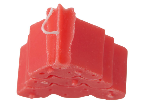 Свеча «Елочка», Цвет красный