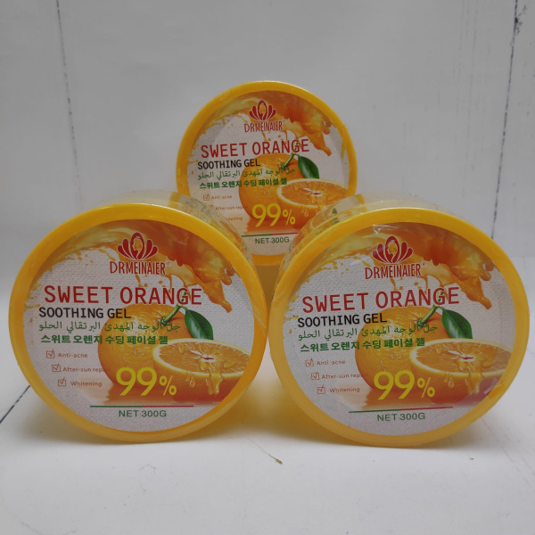 Гель универсальный для лица и тела с экстрактом сладкого апельсина DR MEINAIER Sweet Orange Soothing