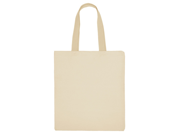 Сумка для шопинга «Steady» хлопковая с парусиновыми ручками, 260 г/м2, Цвет натуральный