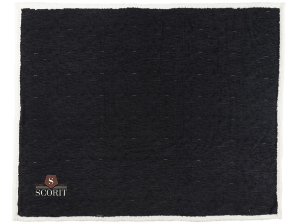 Плед «Sam», Цвет черный