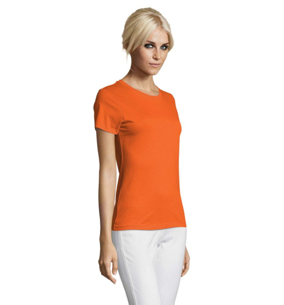 Футболка женская Regent Women, оранжевая, S–XXL