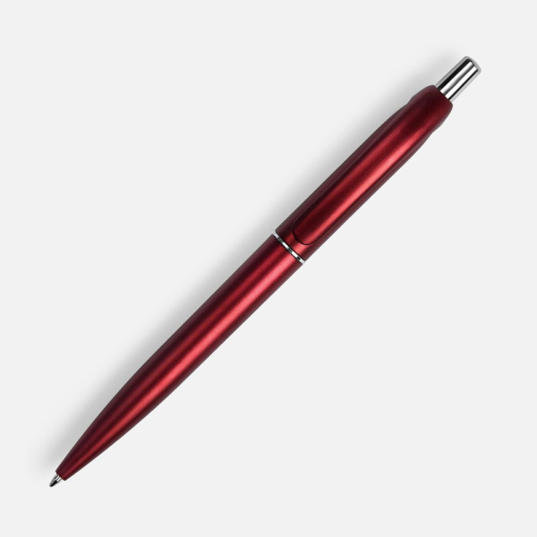 Ручка шариковая Bright Spark, красный металлик, 14,5х1 см
