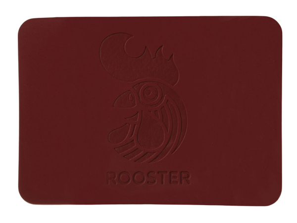 Патч «Прямоугольный», soft-touch, Цвет коричневый