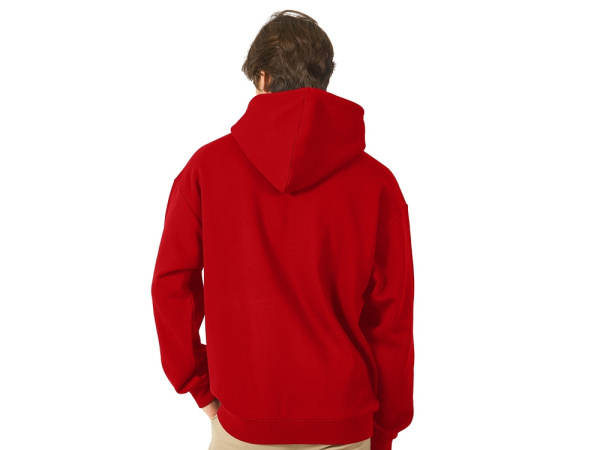 Толстовка с капюшоном оверсайз «Berlin» унисекс, Размер XS-S, Цвет красный