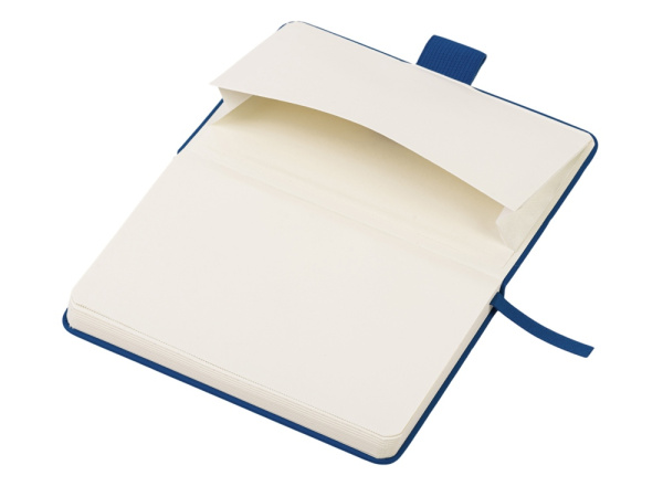 Блокнот А6 в твердой обложке «Vision 2.0» soft-touch, Размер А6, Цвет синий