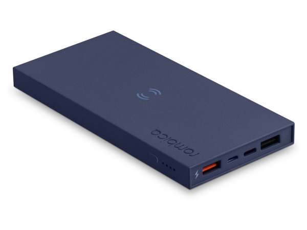 Внешний беспроводной аккумулятор «NEO ARIA WIRELESS», 12000 mAh, Цвет коричневый