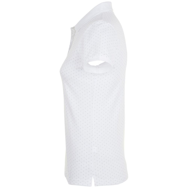 Рубашка поло женская Brandy Women, белая с темно-синим, XS–2XL