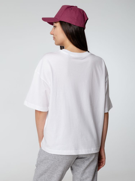 Футболка оверсайз женская Boxy Women, белая, XS–XL