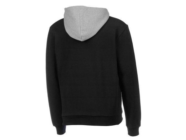 Толстовка с капюшоном «Amsterdam» мужская, Размер 2XL, Цвет черный/серый меланж