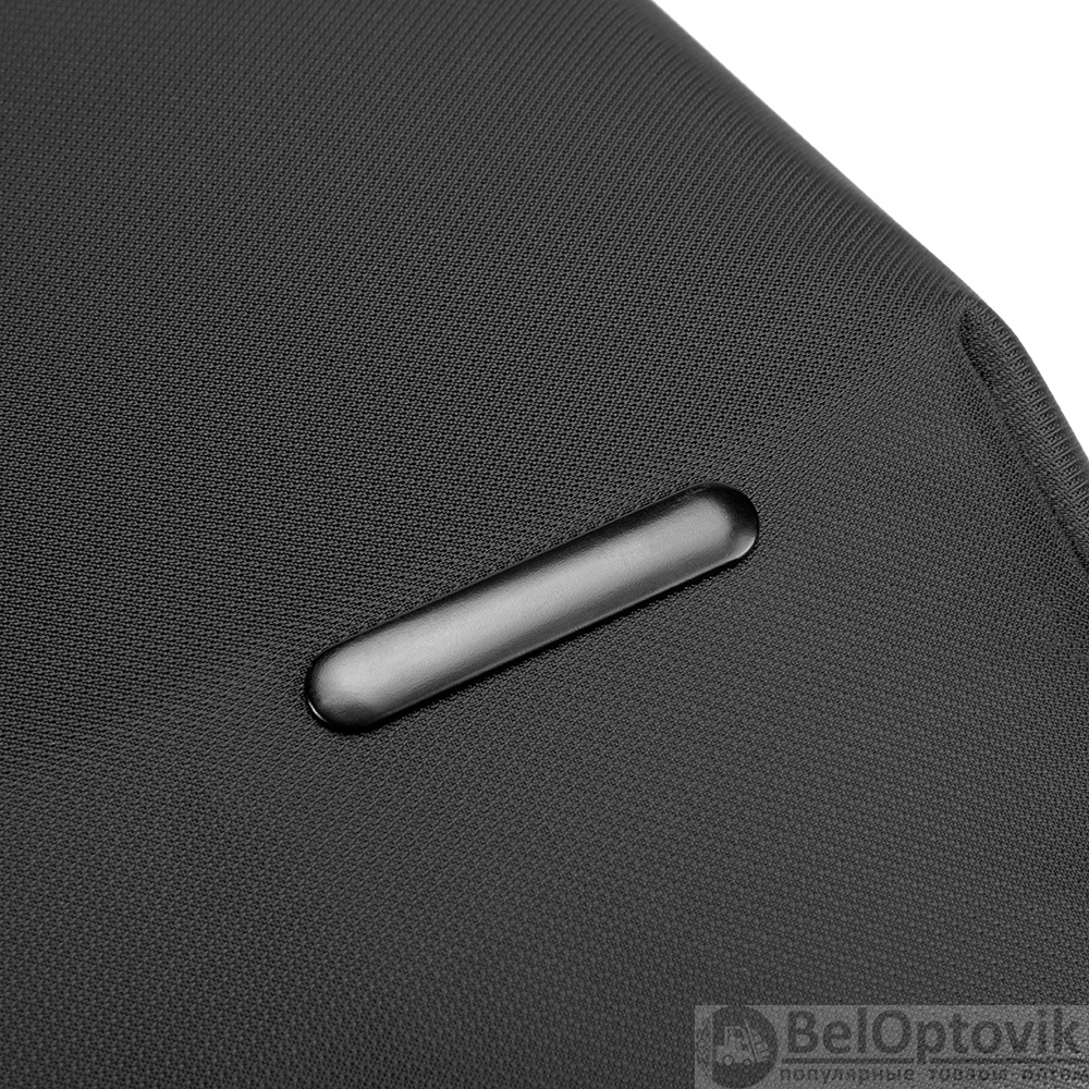 Рюкзак MARVEL с уплотнённым карманом для ноутбука 15,6" и карманом-органайзером для аксессуаров, чёрный / Стильный и функциональный городской рюкзак