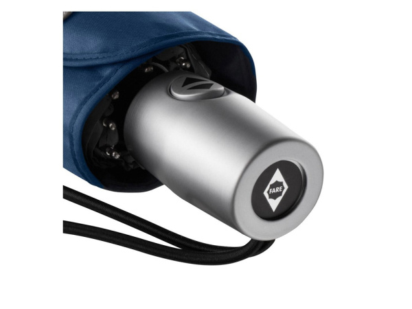 Зонт складной «Guard» автомат со светоотражающим кантом, Цвет синий нэйви