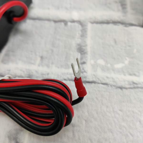 Мото прикуриватель на руль Dual USB 12V/светодиодный Водонепроницаемый (мопед, скутер)