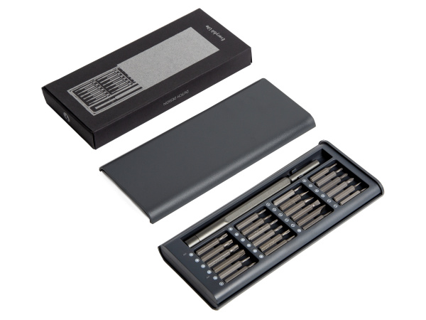 Набор отверток «Everybit lite», Цвет серый