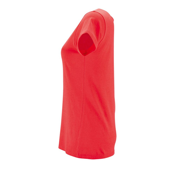 Футболка женская Metropolitan, розовая (коралловая), S–XXL