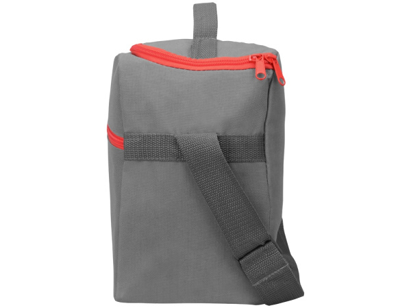 Изотермическая сумка-холодильник «Classic», Цвет серый/красный