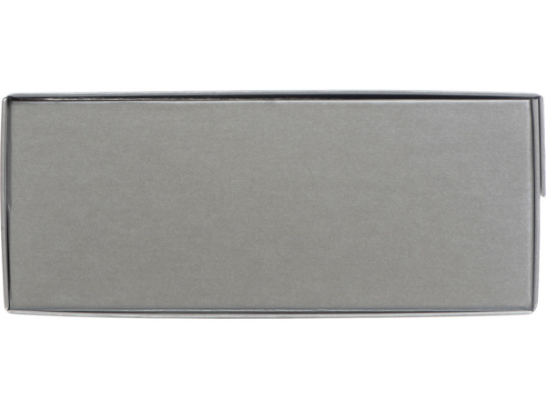 Коробка разборная с магнитным клапаном, Размер L, Цвет серебристый