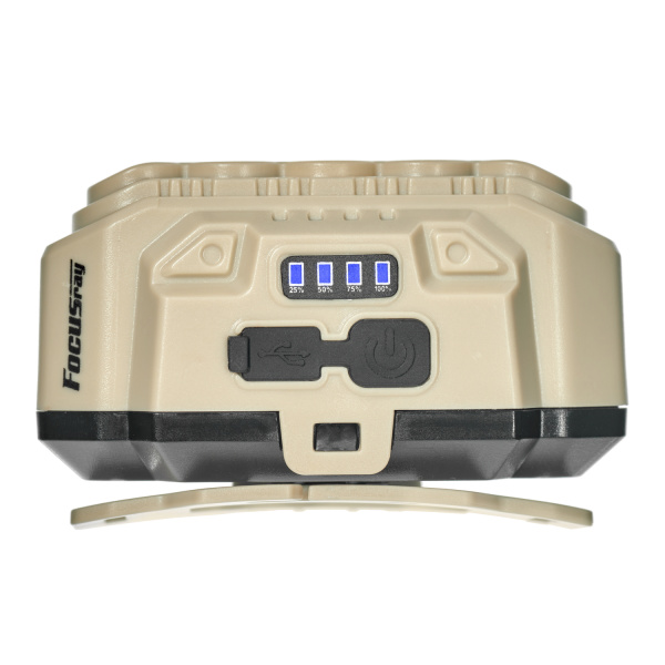 FOCUSray 1334 акку 18650 1200мАН 200 люмен,индикатор зарядки,сенсор,USB кабель 1/160 , шт