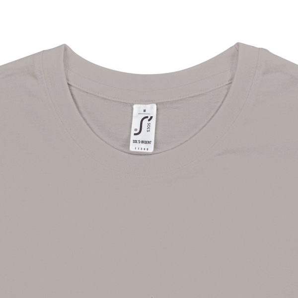 Футболка унисекс Regent 150, светло-серая, XS–XXL