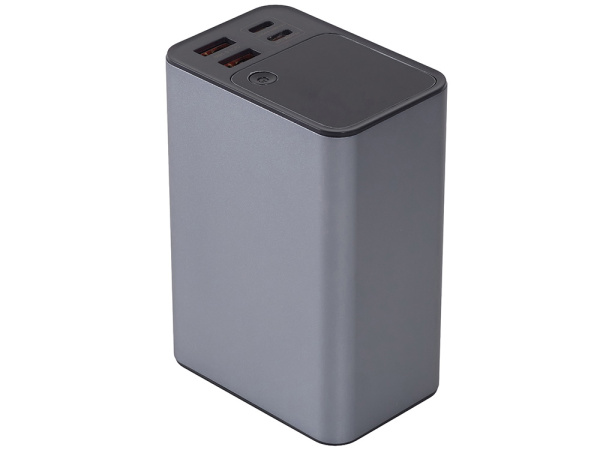 Внешний аккумулятор для ноутбуков «EpIQ», 100 Вт, 30000 mAh, Цвет темно-серый
