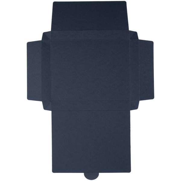 Коробка самосборная Flacky Slim, синяя, 14х21х2,5 см