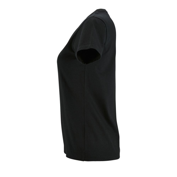 Футболка женская Imperial Fit Women, черная, S–XXL