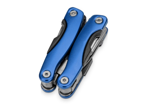 Подарочный набор с флягой и мультитулом «Путешественник», Цвет синий, черный, коричневый