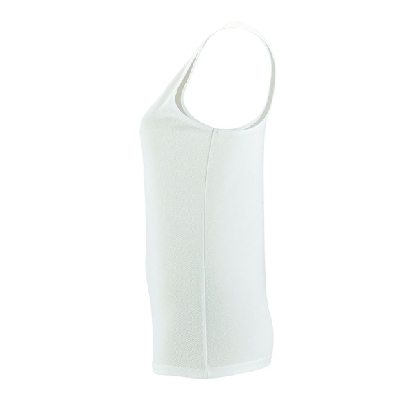 Майка женская Sporty TT Women, белая, XS–XXL