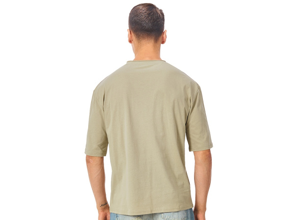 Футболка оверсайз «Liyon» унисекс, Размер XL-2XL, Цвет зеленый оливковый