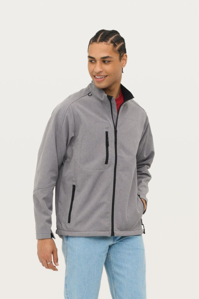 Куртка мужская на молнии Relax 340, красная, S–3XL