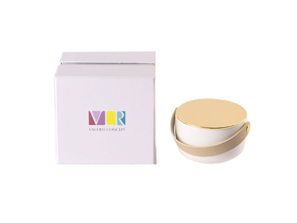 Свеча Valerie Concept, Цвет белый/бежевый